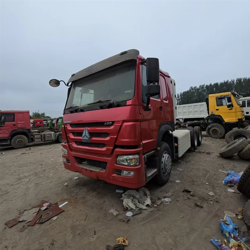 Used Sinotruk HOWO Tractor Truck With CNG Fuel